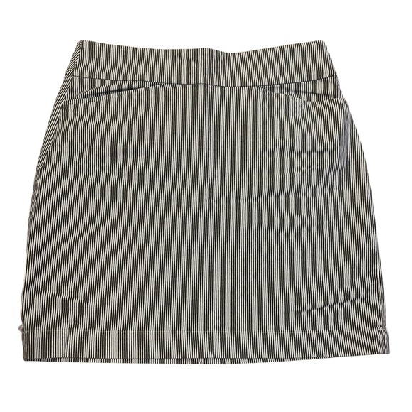 Talbots Dresses & Skirts - Talbots Striped Skirt Women's Size 8 Navy Blue White Career Casual
